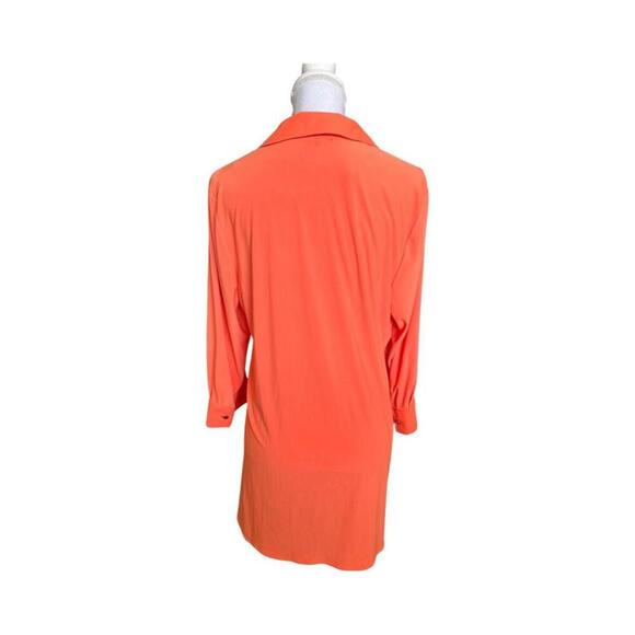 Cynthia Steffe Orange Blouse. Size M. Pre Owned - Picture 3 of 3